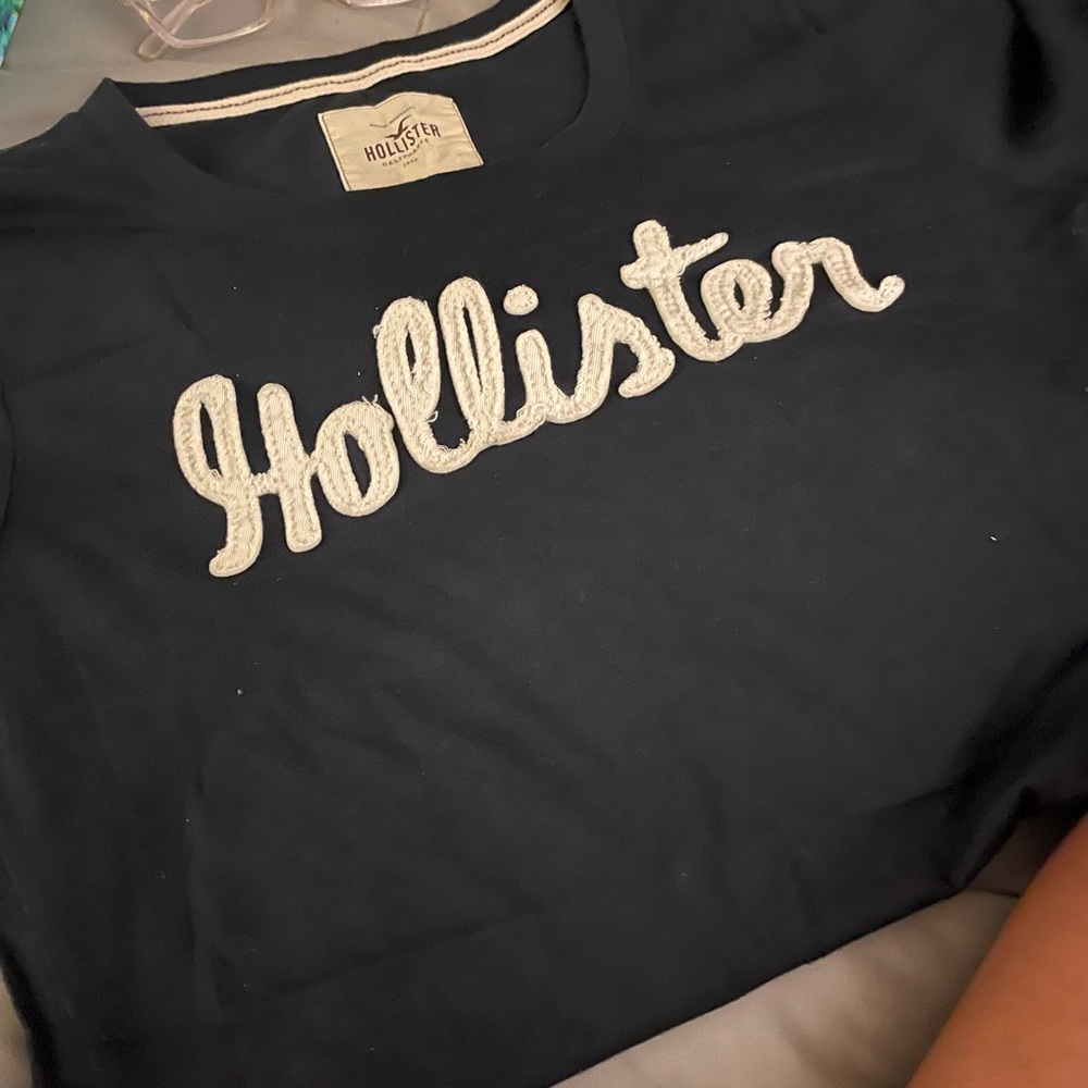 Navy Blue Hollister Tee